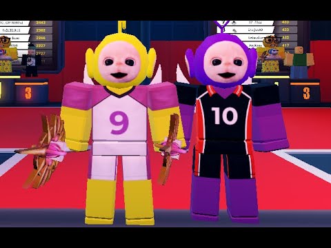 THE TELLETUBBIES TAKE ON RANKED VOLLEYBALL LEGENDS