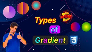 Best types of gradient in CSS | Types of gradient | Gradient #CSS #gradienteffect #code #makesmart