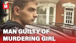 Moment man arrested after murdering 9 year old girl in random attack