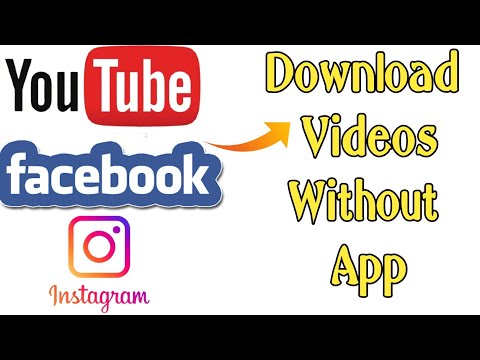How to download and Save Any videos in Gallery 2020-2021 | Youtube, Instagram, Facebook Videos