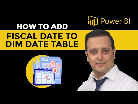 How to ADD Fiscal Date Information In Dim Date (Calendar) Table in Power BI?
