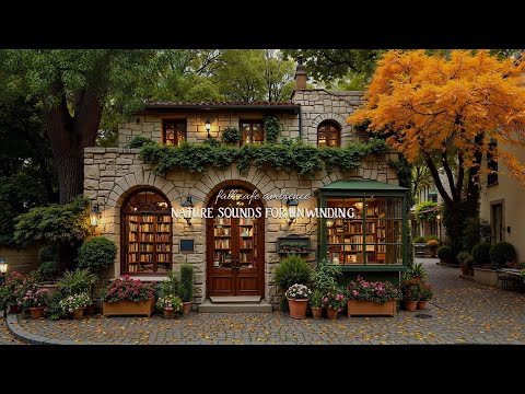 Charming Fall Café Ambience with Jazz 🍁 Smooth Jazz Music for Focus, Study & Relaxation