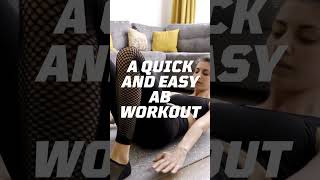 5-Minute Ab Workout: Quick and Easy Routine for a Strong Core! Sculpt Your Abs Fast #shorts