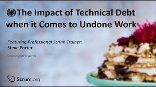 Technical Debt vs. Not "Done" Work