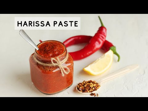 HARISSA PASTE | How to, Step-by-step | Beate Myburgh