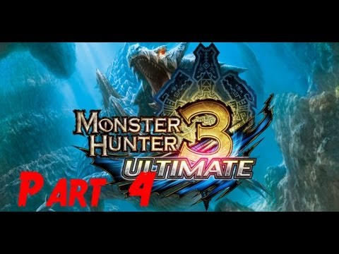 Let's Play Monster Hunter 3 Ultimate 3DS Part 4 1* Quests: Harvest 'Shroom & Farm Aid