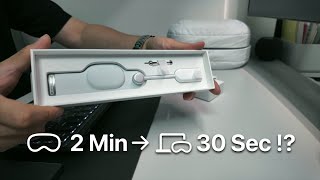 Vision Pro Developer Strap Unboxing & Build Speed Test (2min → 30sec!)