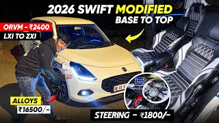 Swift 2026 Base To Top ✅ Swift Lxi To Zxi 2026 ✅ Swift Modified 2026 🔥 Swift Foglamp🔥Swift Rear ac ✅