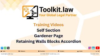 How Legal Professionals Use Toolkit.law’s Retaining Wall Blocks Calculator Projects