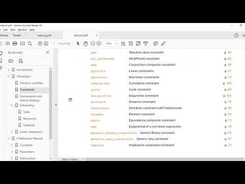 FICO® Xpress Mosel #17: Constraint Programming