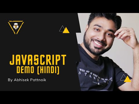 Programming Javascript Writing a Program Demo in Hindi