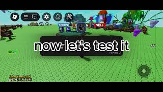 Grow a garden unpatched script🌽🐄👨‍🌾🐤|Script in comments #roblox #growagarden #edit #gaming