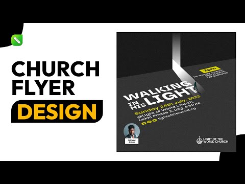 Impressive Church Flyer Design | MUST WATCH