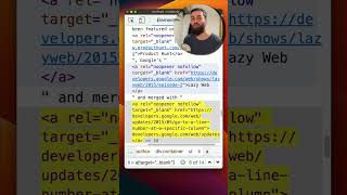 Faster searching in DevTools