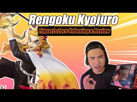 Rengoku Kimetsu no Yaiba Figuarts Figure Unboxing and Review (Flame Hashira)