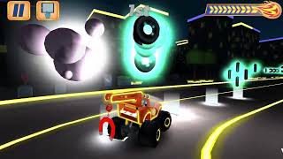Blaze and the Monster Machines - Racing Game 🔥 LIGHT RIDERS Map: Get ready to race with Blaze!