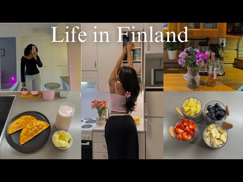 Days in my life in Finland | Solo living🌸 | House hunting| Cooking&baking| Life of an introvert 