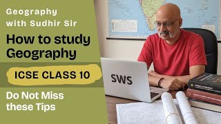 How to study Geography in ICSE Class 10 - Batch of 2026 | Best Textbook & Question Bank to follow