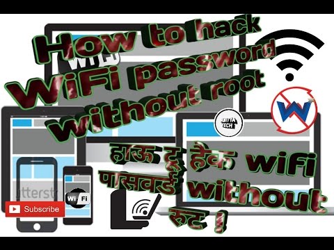 how to hack wifi password without root !!