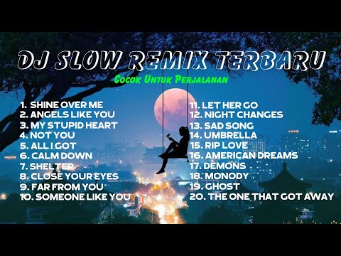Dj Slow Barat Terbaru❗Dj Shine Over Me X Angels Like You❗ENAK UNTUK SANTAI ❗🎧