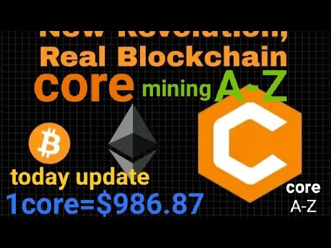 #CORE blockchain tacnology (A-Z) ......don't miss free mining and airdrope