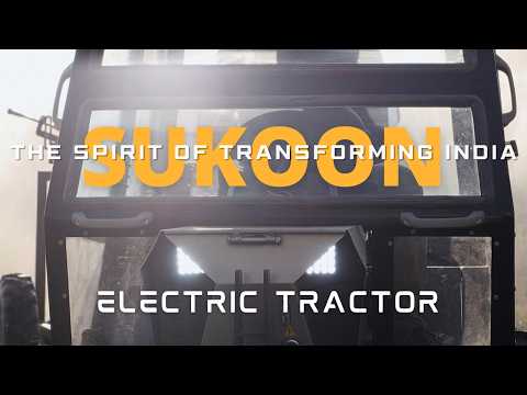 Sukoon Electric Tractor 200 Liter Sprayer | Haldhar 750 Microtrac
