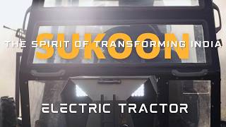 Sukoon Electric Tractor 200 Liter Sprayer | Haldhar 750 Microtrac