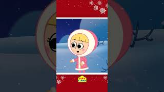 Elly And Eva Loves To Play In Snow #shorts #kidsvideos #christmas