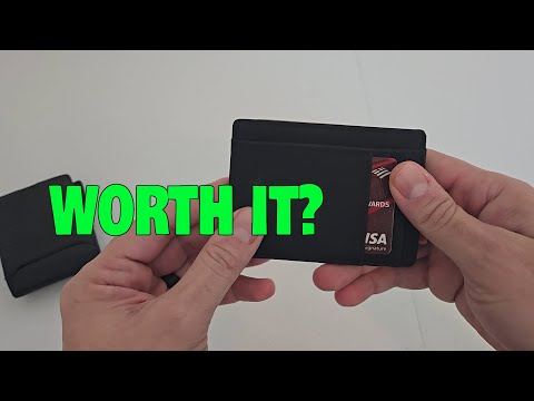 My Search for The PERFECT Minimalist Wallet Is OVER! #review #ad #wallet #rfid #amazonfinds