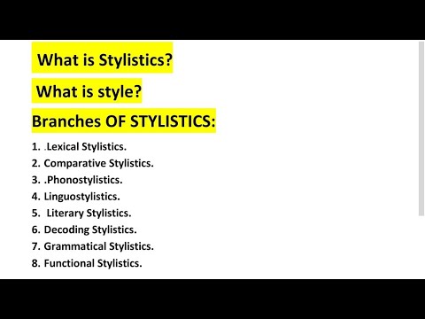 Branches of stylistics #viral #literature #stylistics  @Her3amdiary