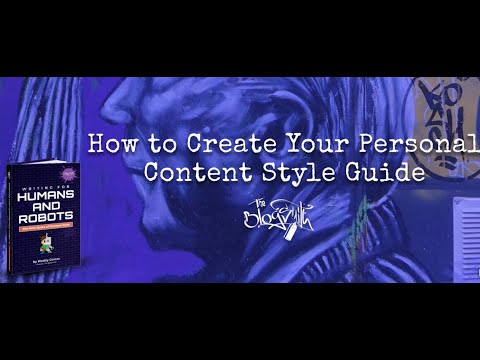 CreativeMornings Virtual FieldTrip: How to Create Your Personal Content Style Guide