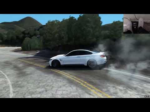 Smooth Drifting on BMW M4 with Pedal Cam - Assetto Corsa