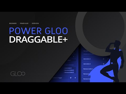 Draggable+ - Power Gloo For Elementor - Tutorial