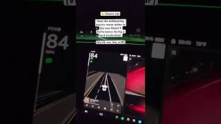 ⚠️ Electrifying Acceleration: Tesla Model 3 Performance Motor Whine! ⚡️🚀