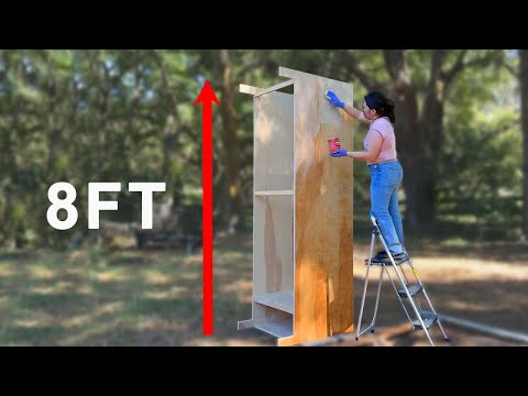 I built a GIANT laundry cabinet (I thought it would be easy) | DIY Laundry Room Makeover | Part 2