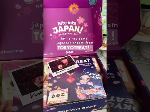 i look forward to these snacks every month !! 😋😋 #aesthetic #japan #snacks #tokyotreat #kawaii