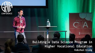 Building a Data Science Program in Higher Vocational Education by Kokchun Giang