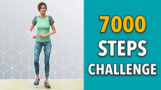 7000 Steps Challenge - Walk At Home Workout