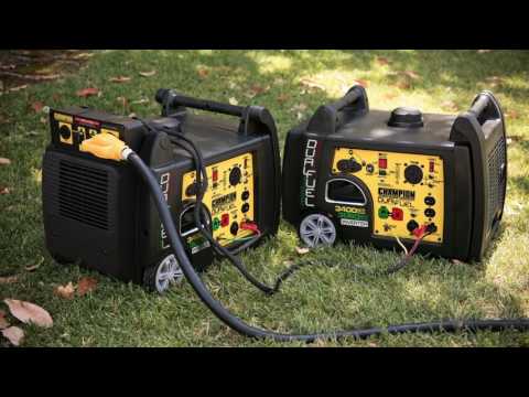 Champion Model #100263 3400 Watt Dual Fuel Inverter