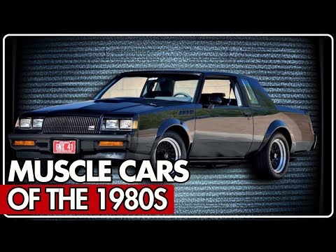 Muscle Cars Of The 1980s! – Which One Did YOU Have?