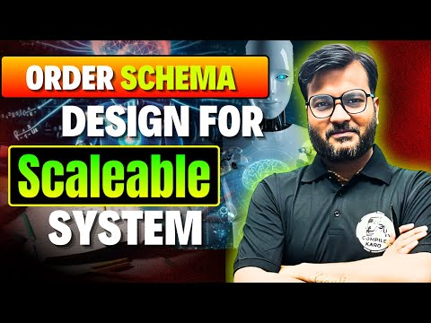 Order DB Schema Design for Scalable Systems | Arvind Sir #viral #trending #education