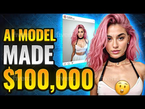 FAKE AI Instagram Model made over $100,000, here's how to make one (Midjourney v6)