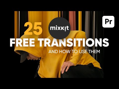 Free Transitions for Premiere Pro from Mixkit (And How to Use Them)
