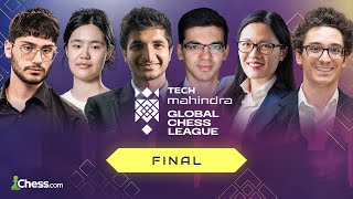 Tech Mahindra Global Chess League FINAL: Triveni Continental v. Alpine SG Pipers! Alireza v. Fabiano