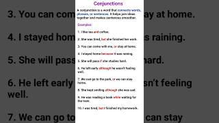 Conjunctions in English Grammar |Examples Explained | Conjunctions With Examples