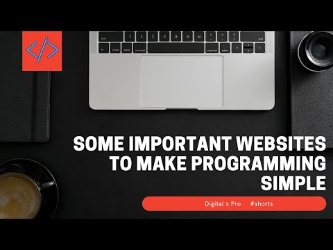 Some Important Websites to make Programming simple #shorts