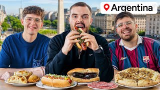 Probando Comida Callejera Argentina