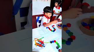 Prewriting, This is the best method to teach the kids before doing pre writing .