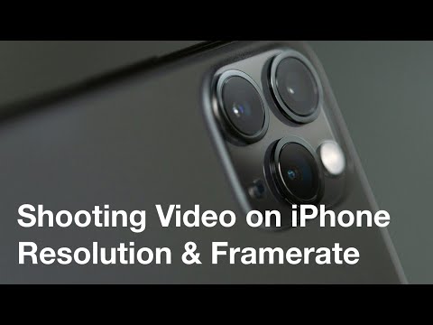 iPhone Video Tutorial - WHAT is Resolution and FPS (framerate)?