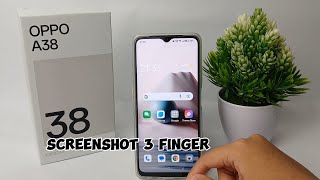 Oppo A38  |  How To Take 3 Finger Screenshot
